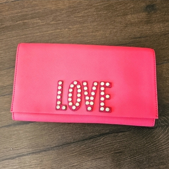 💕Kate Spade STORYBOOK Lining LOVE Clutch NWOT - Picture 2 of 16